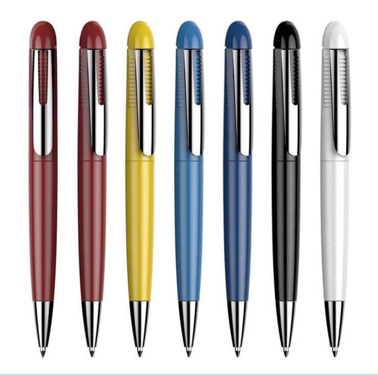Colorful metal pen