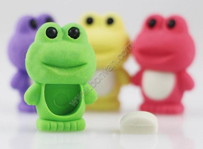 frog eraser