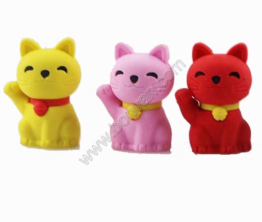 gift cat eraser