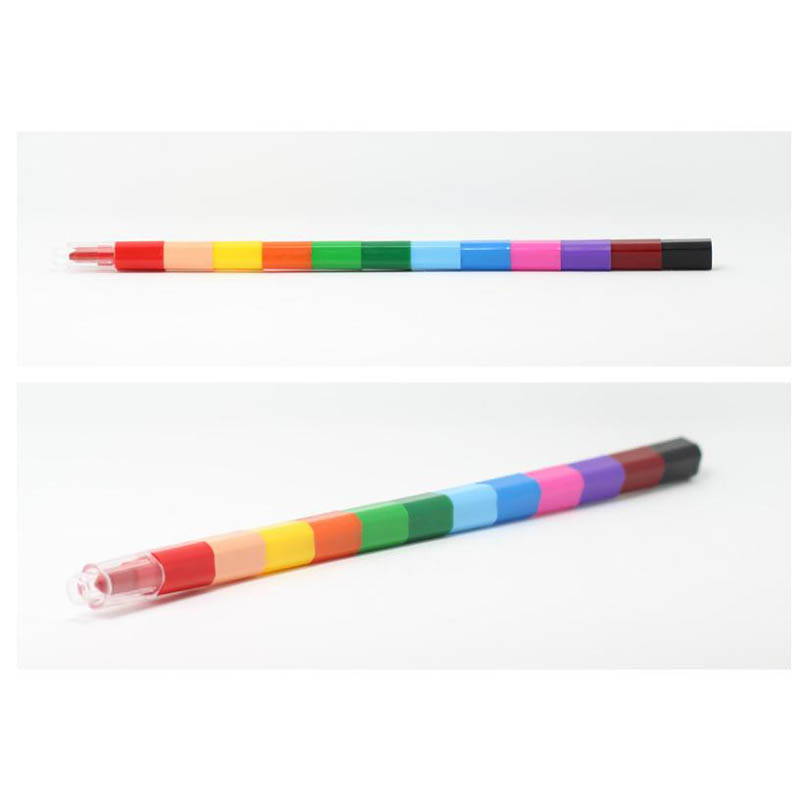 kids Stackable crayon 