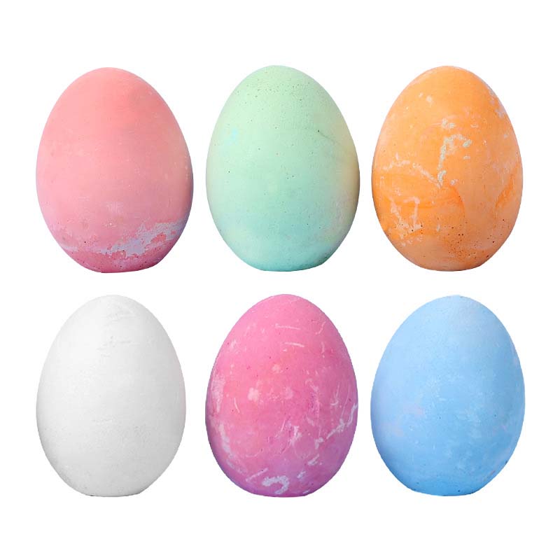 egg shape sidewalk Pavement chalk