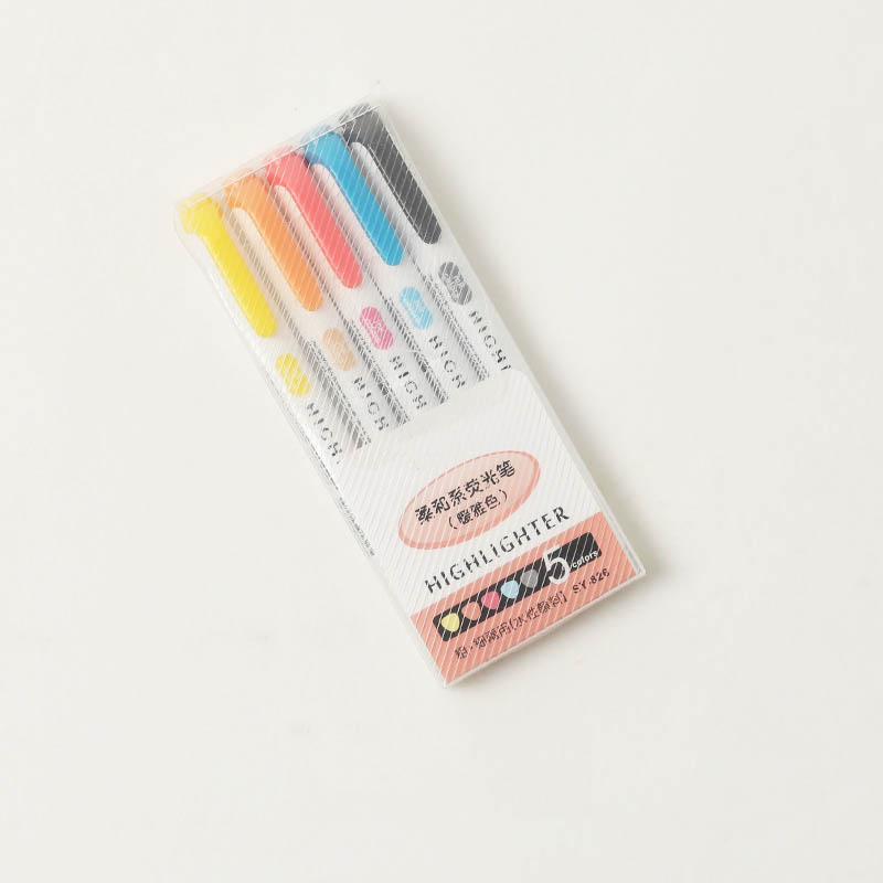 pastel highlighter marker