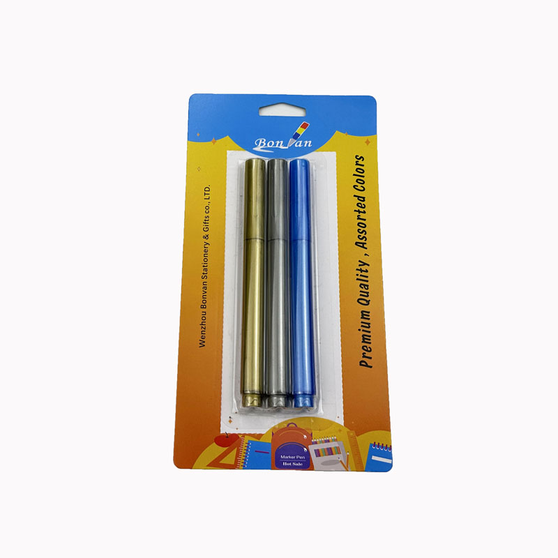 metallic golden silver marker for wine bottle