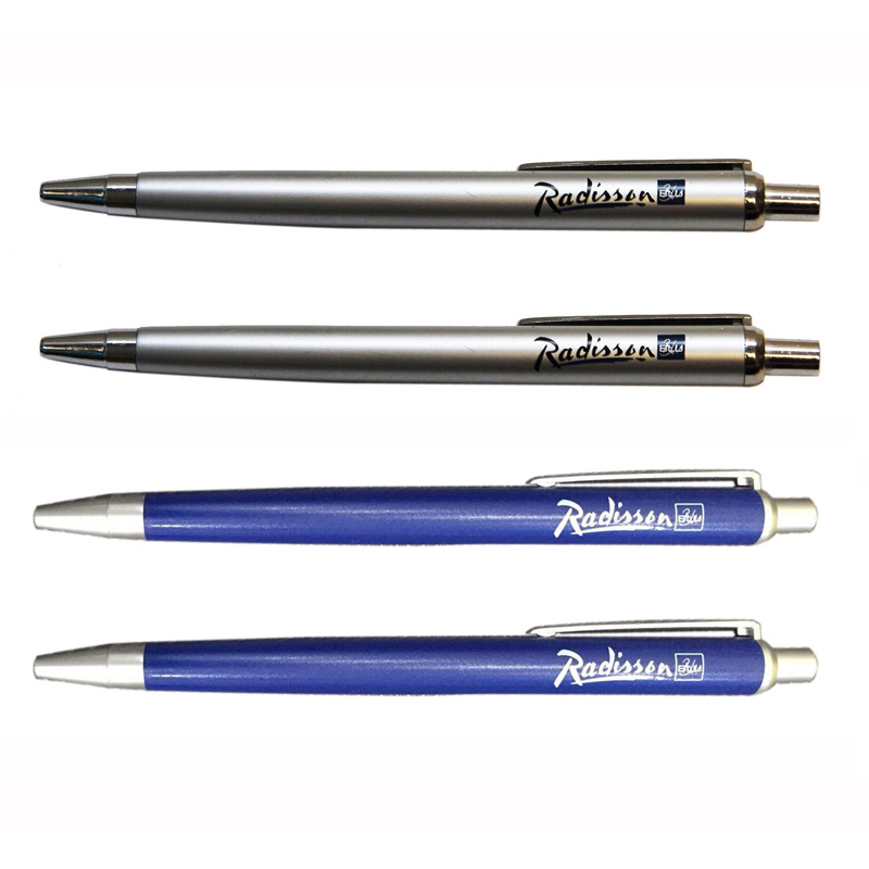 radisson blue hotel plastic pen