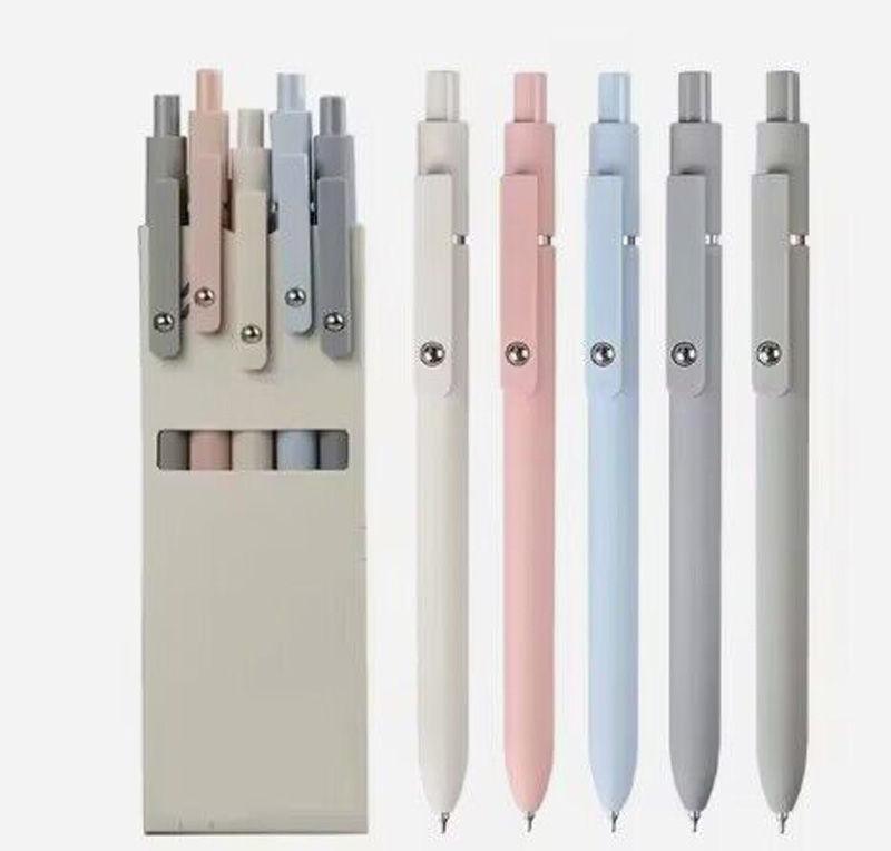 round ball clip gel ink pen