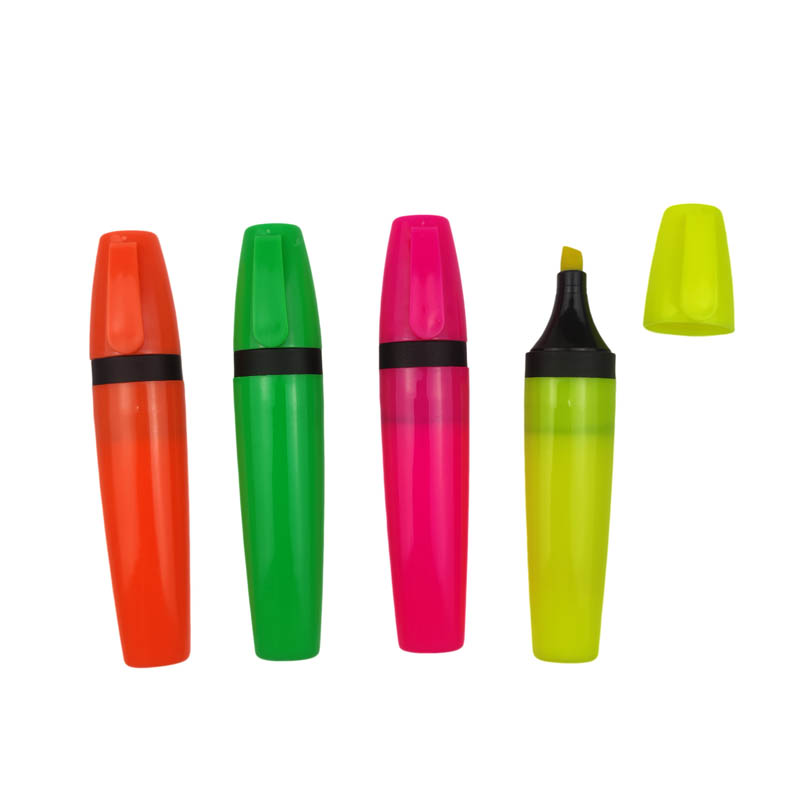 oval shape highlighter marker