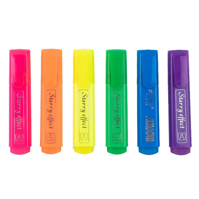 blister card pack highlighter marker