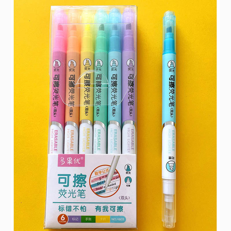 erasable highlighter marker