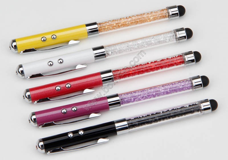 Led light stylus pen