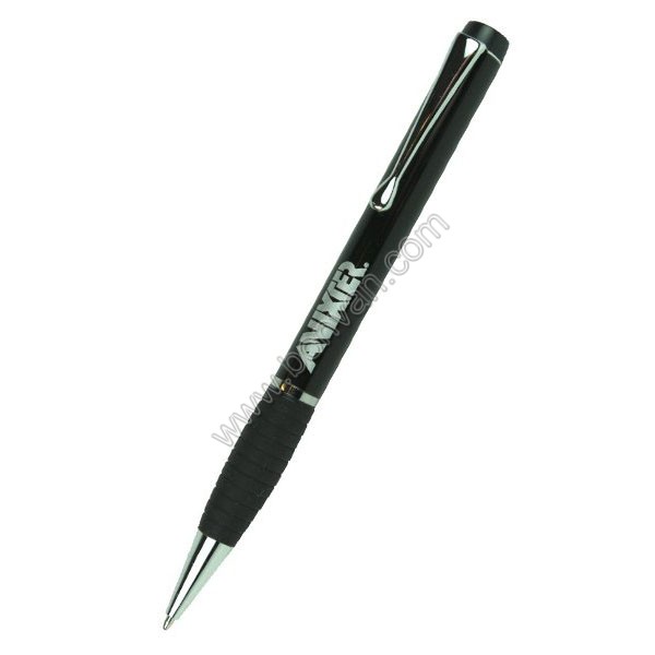 twist action metal pen