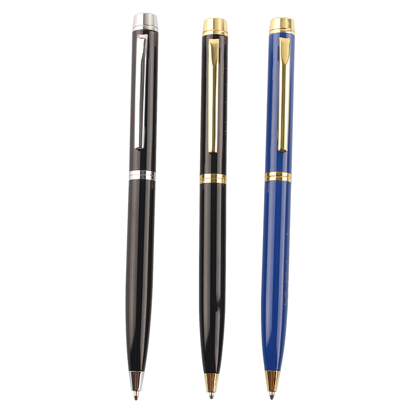 custom brand metal logo pen