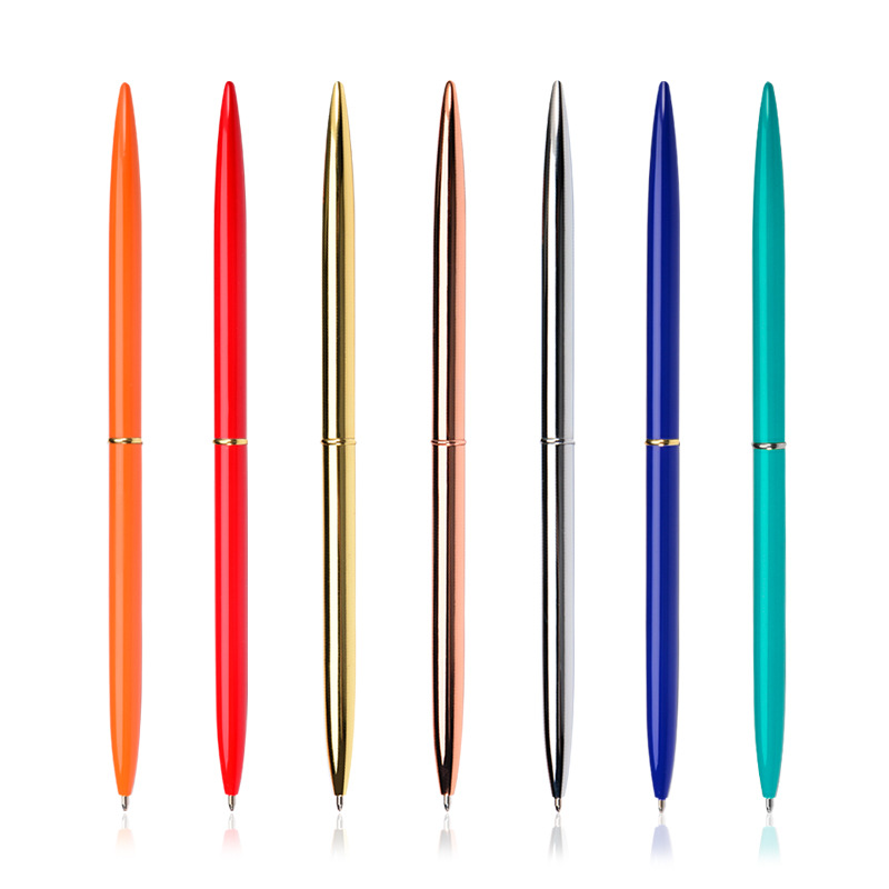 Silver Gold long metal pen