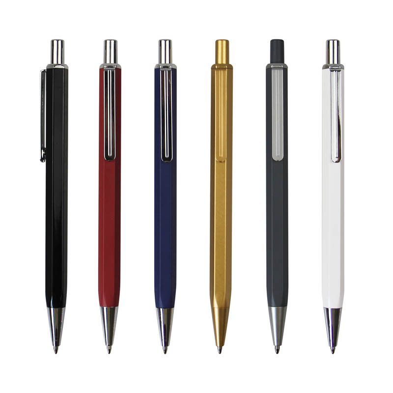 hexagonal metal pen