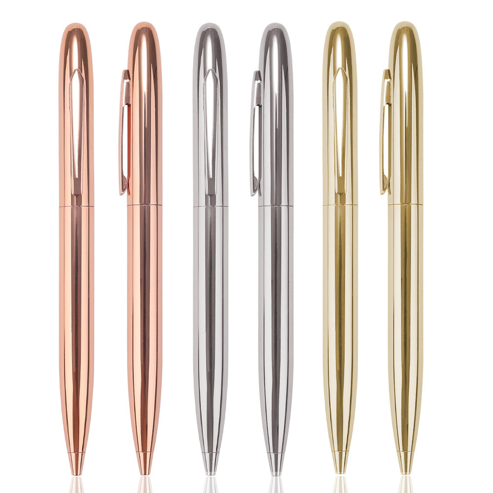 Golden rose gold color premium gift pen