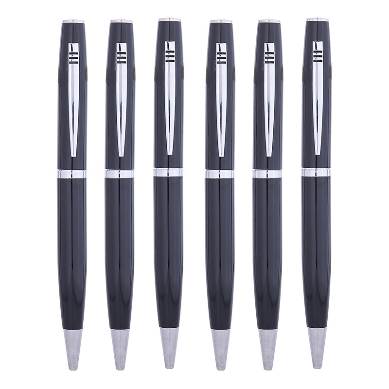 weighted twist metal ballpoint pen