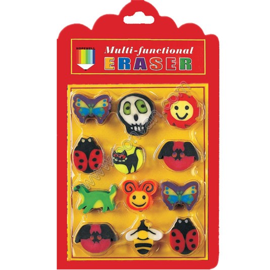 Halloween eraser set