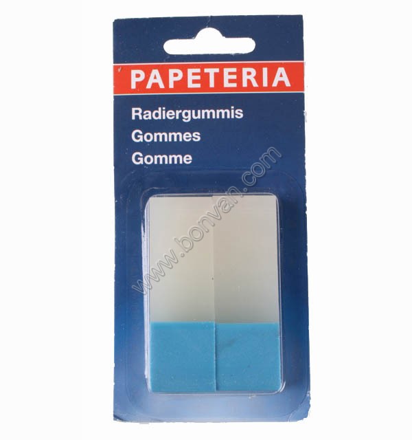 two color pencil eraser