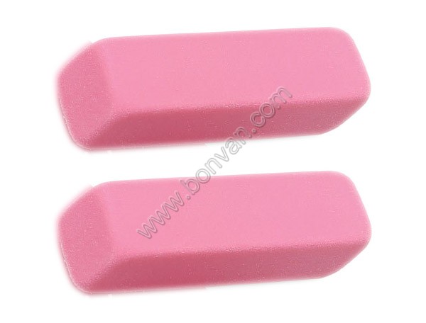 pink office eraser