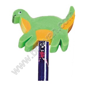 multicolor pencil topper eraser