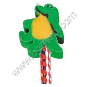 animal pencil topper eraser