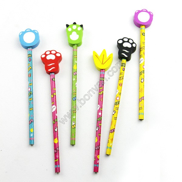 gift children pencil eraser