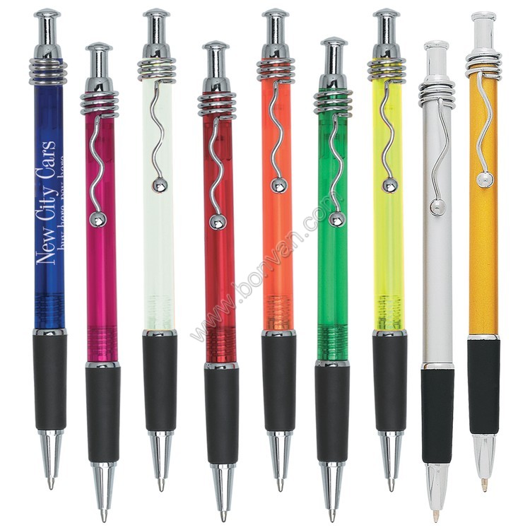 spring clip frost ball pen