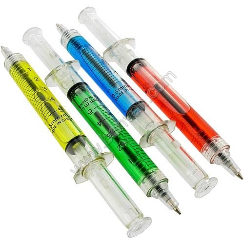plastic syringe pen