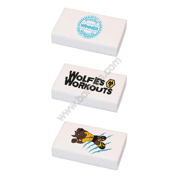 printed promotional eraser