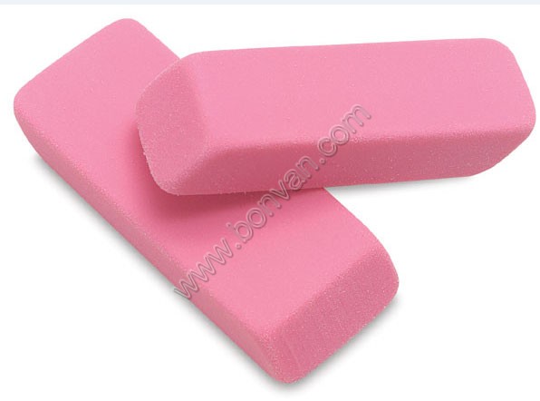 beveled eraser