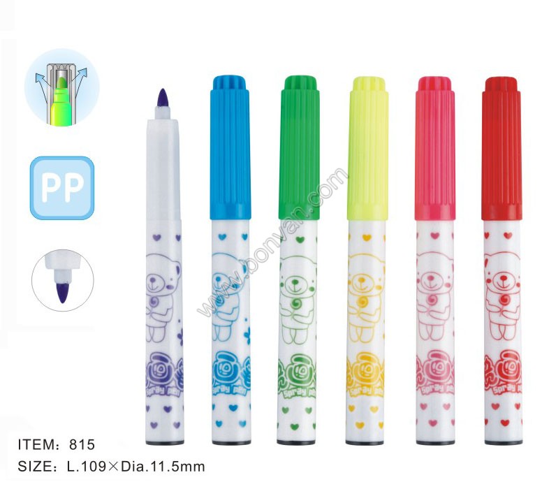 sharp tip kids marker