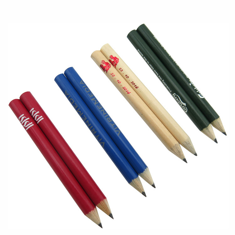 short wooden pencil