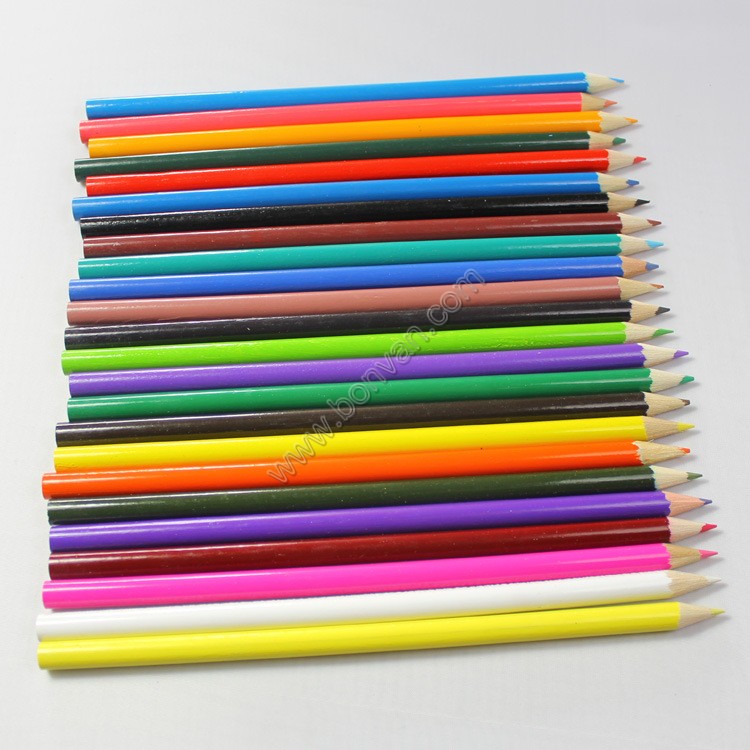 colored wooden pencil