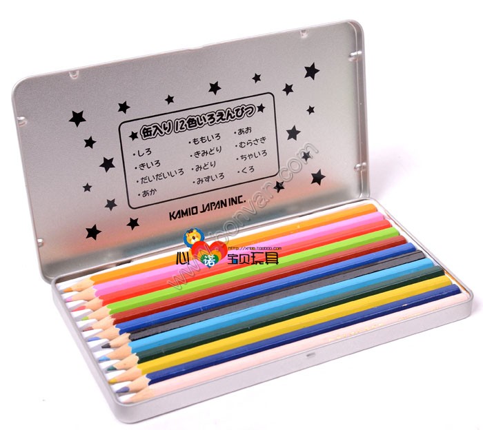 tin box pencil set