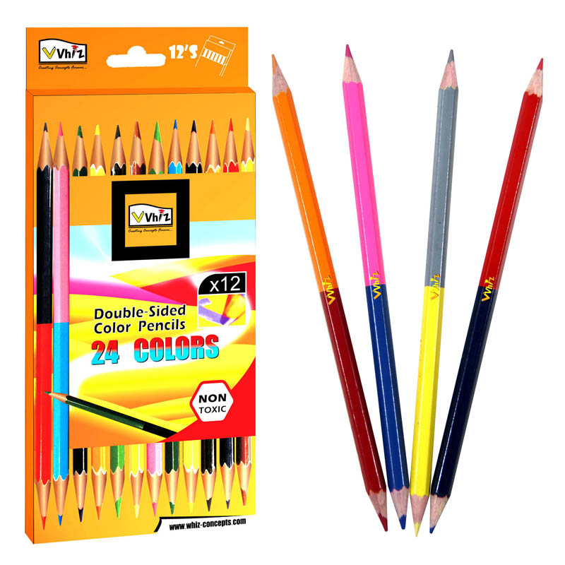 double colors pencil